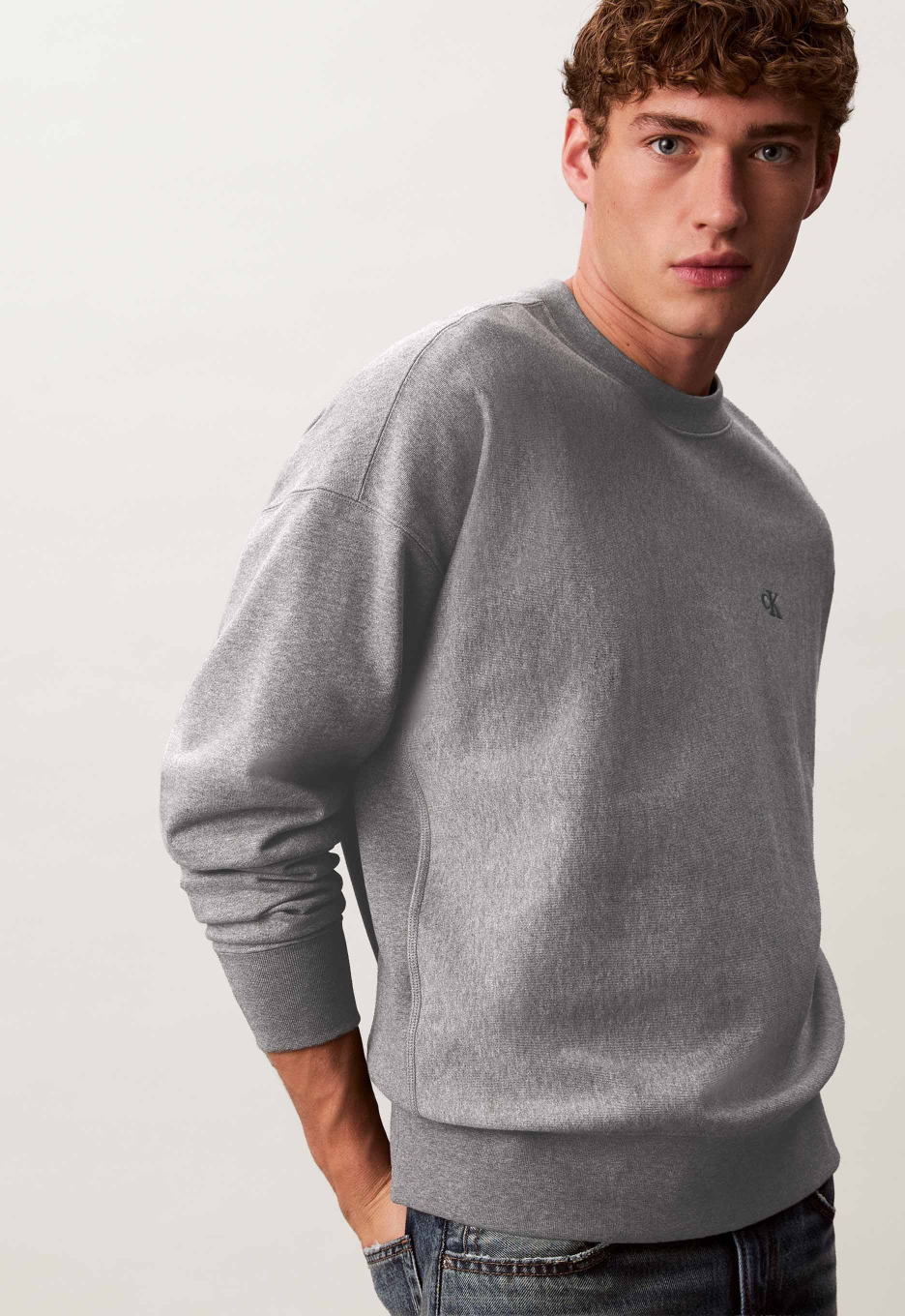 Calvin Klein Terry Monogram Sweater