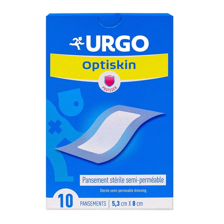 Optiskin 10 pansements stériles 5,3cm x 8m