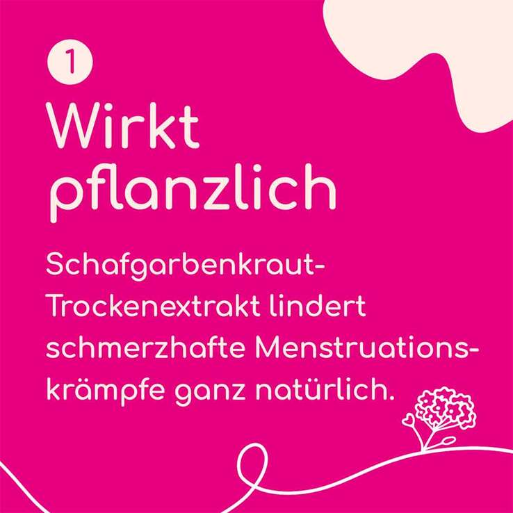 KadeZyklus bei Krämpfen während der Menstruation, 30 St