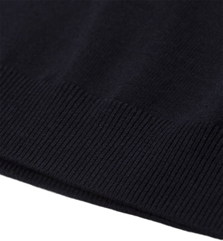 Norse Projects Leif Cotton Linen Polo Blå