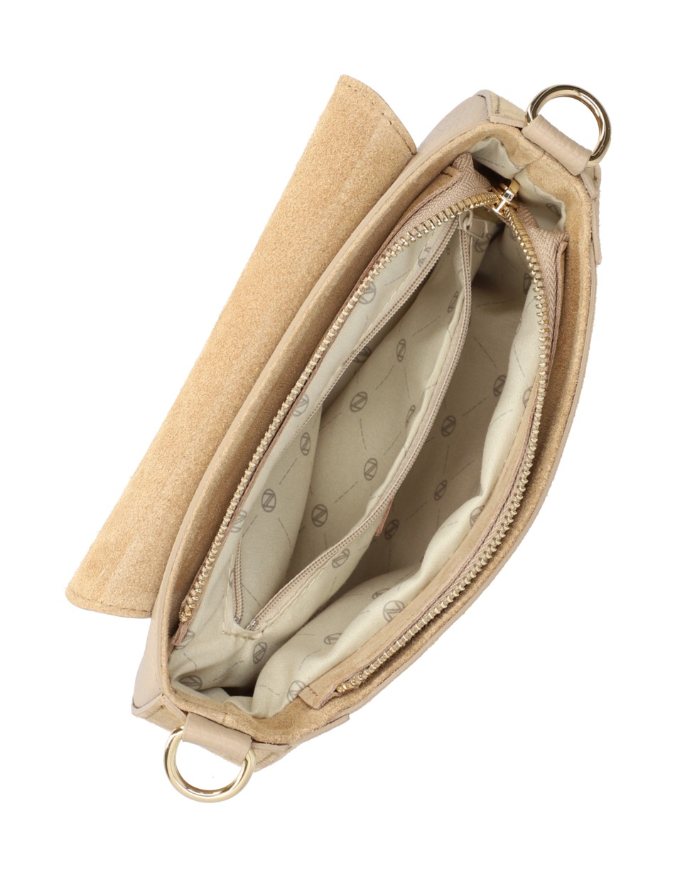 Lederkombination Mini Bag