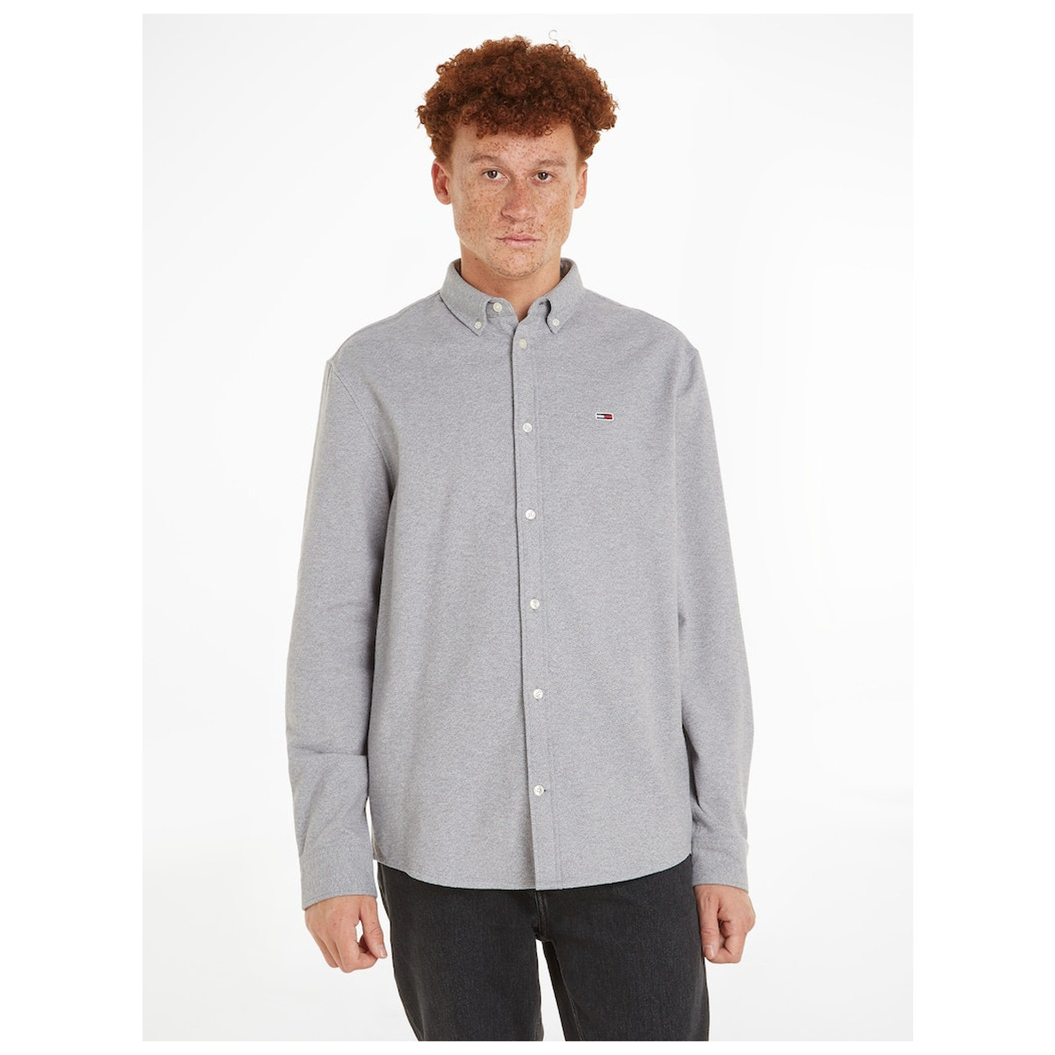 Tommy Jeans TJM REG BRUSHED GRINDLE SHIRT