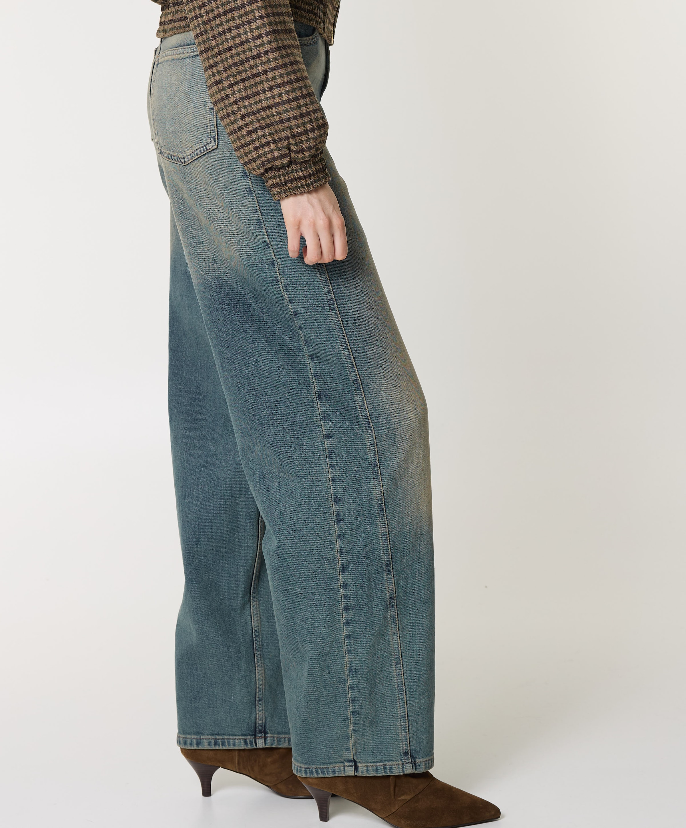Anna 67a32-02Bonnie dames jeans blauw