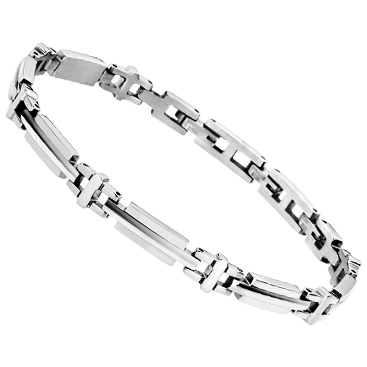 Bracelet homme Lotus acier Men In Black
