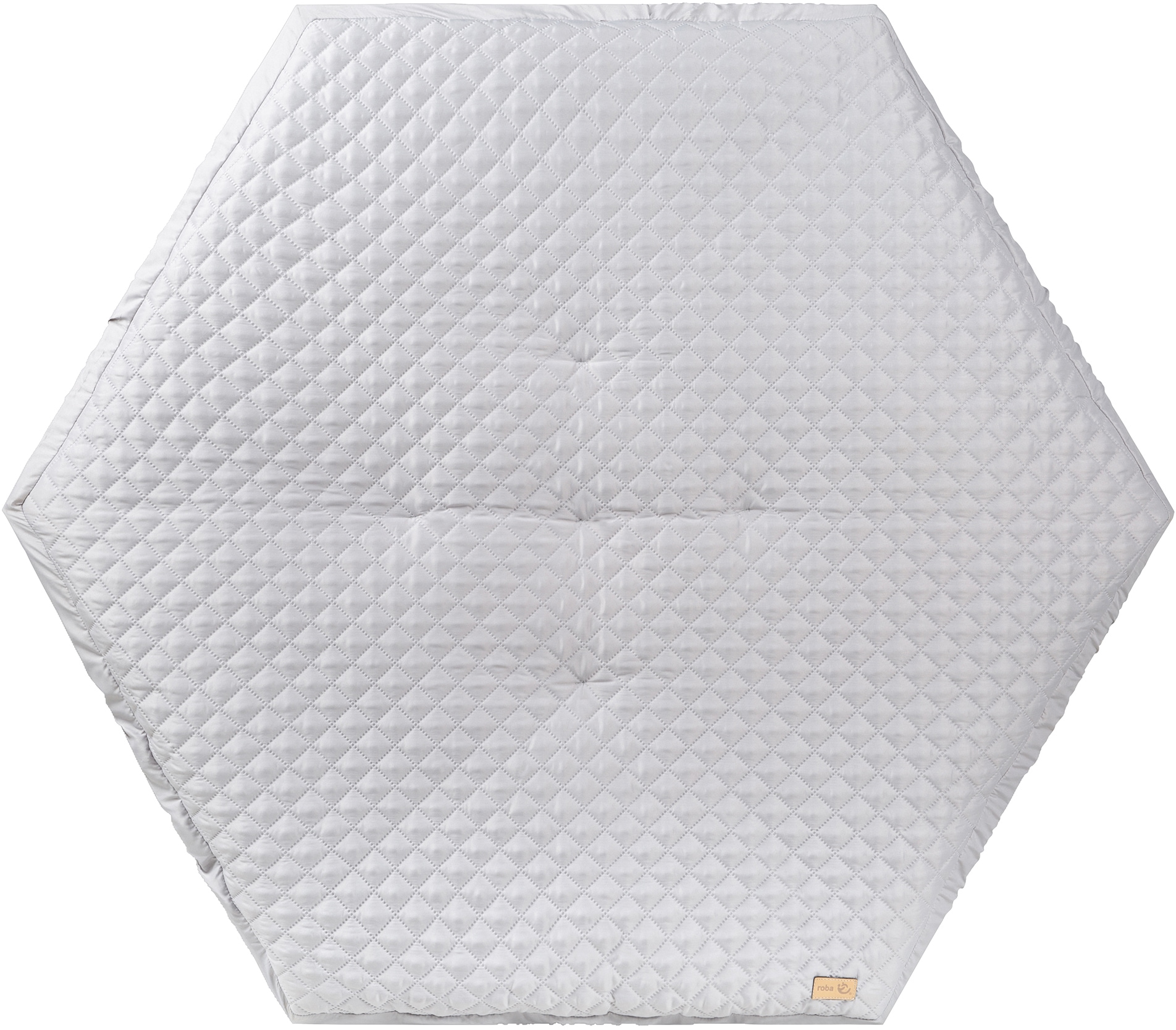roba® Laufgitter »Style weiss, 6-eckig« bis 15 kg mit Laufgittereinlage silbergrau