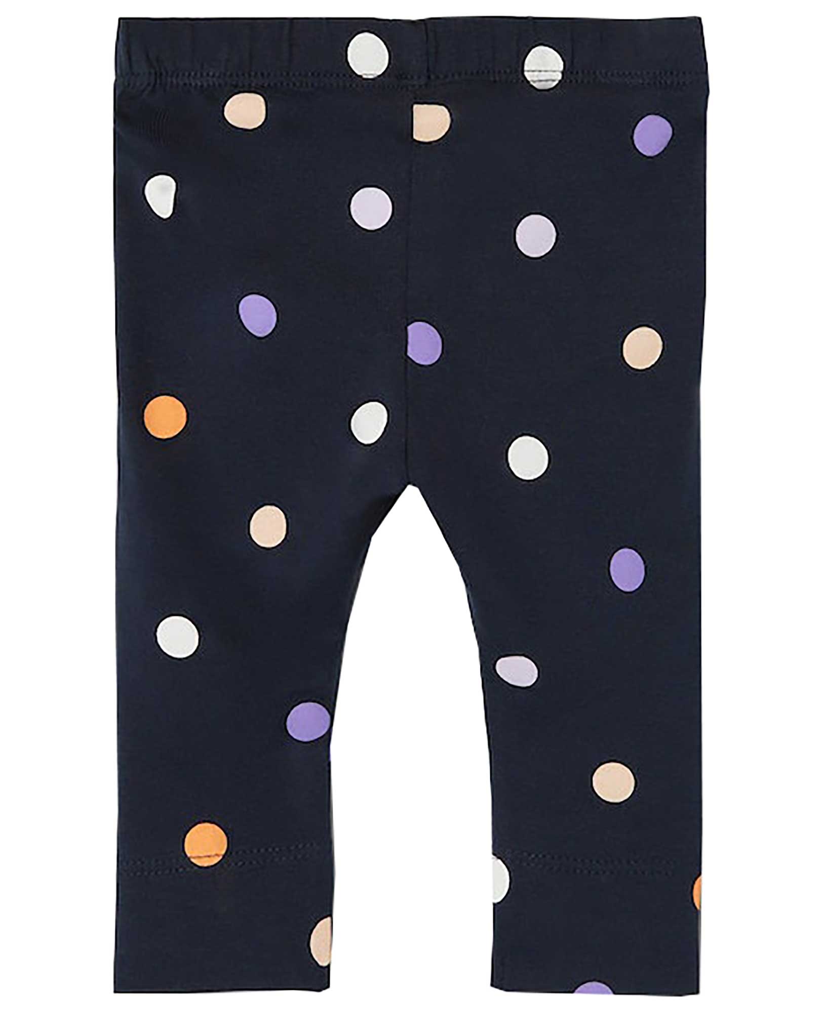 Leggings NBFTUNNA DOTS in dark sapphire