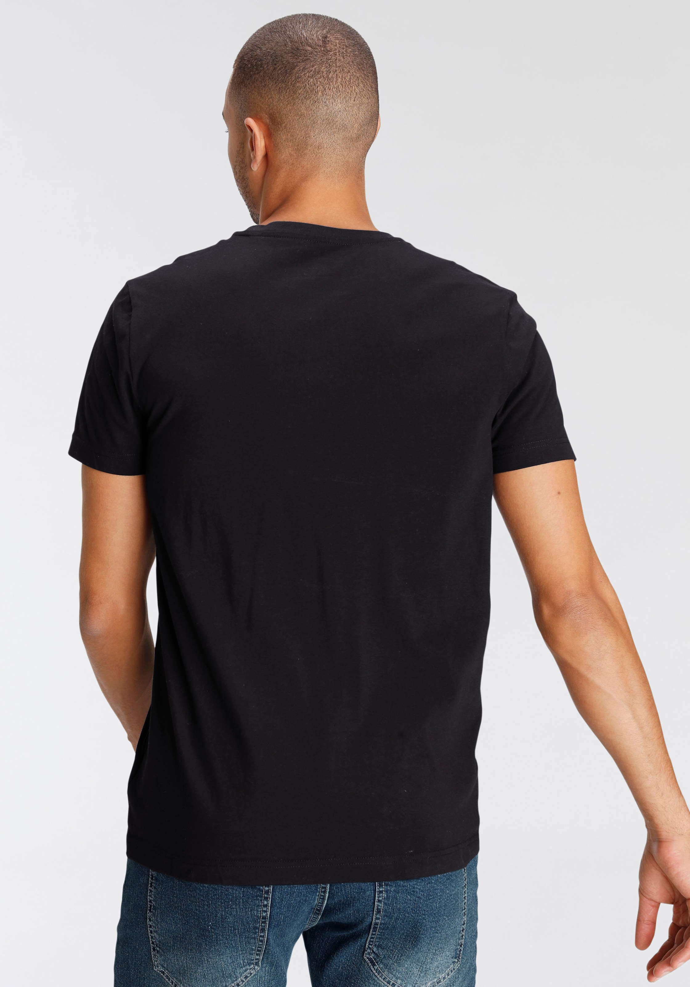 AJC T-Shirt , lockere Passform,  Basic-Stil