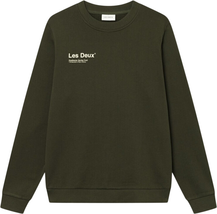 Les Deux Brody Sweatshirt 2. 0 Army