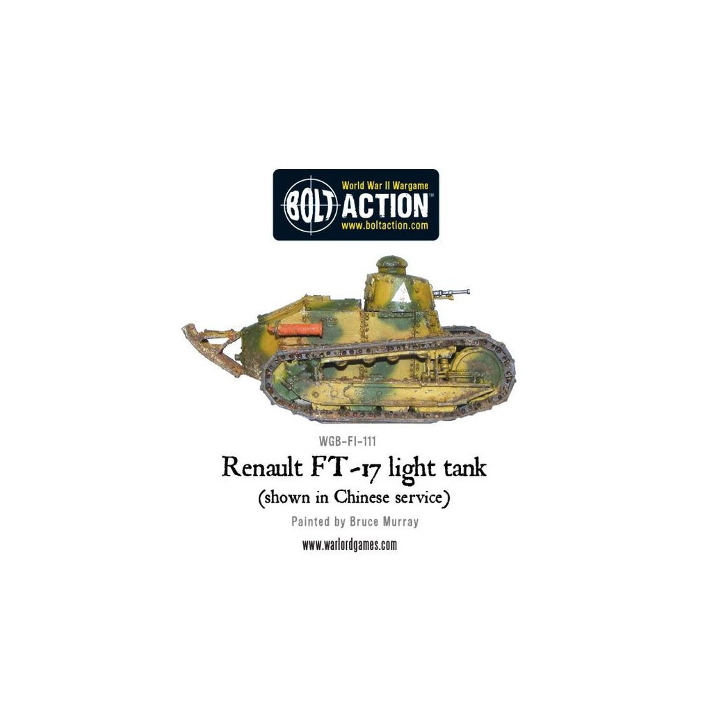 Bolt Action - French - Renault FT-17 Light Tank