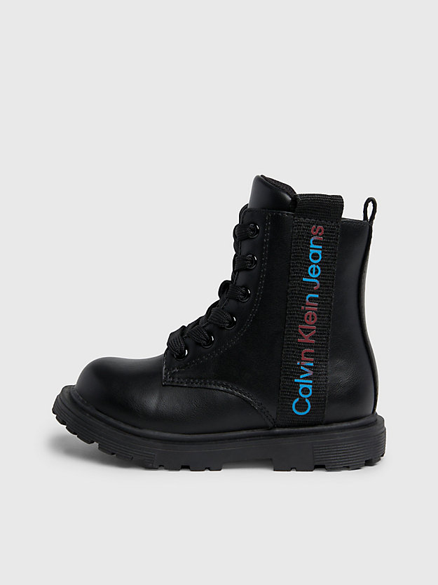 Botas de amarrar para crianças e adolescentes