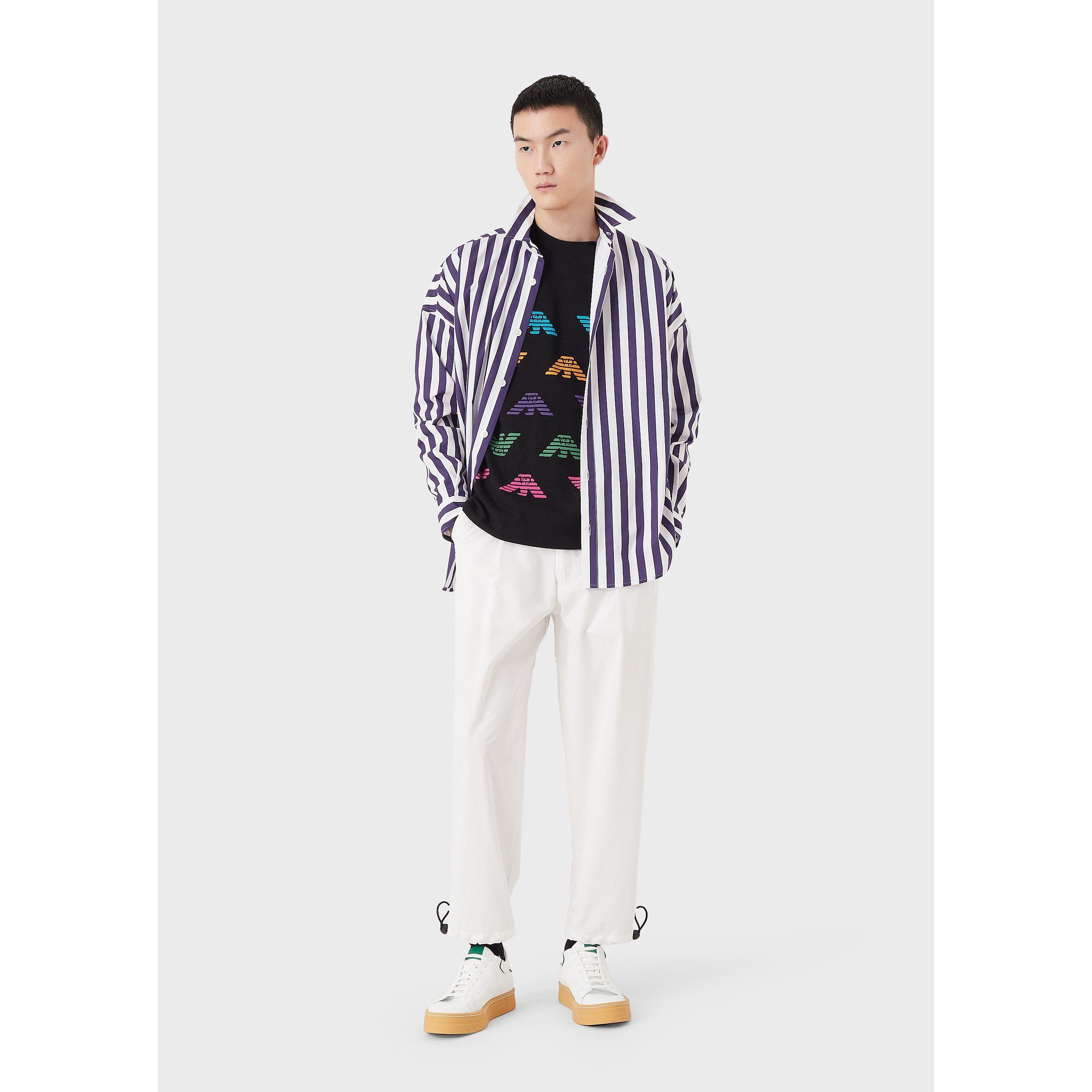 Emporio Armani Straight Leg Trousers