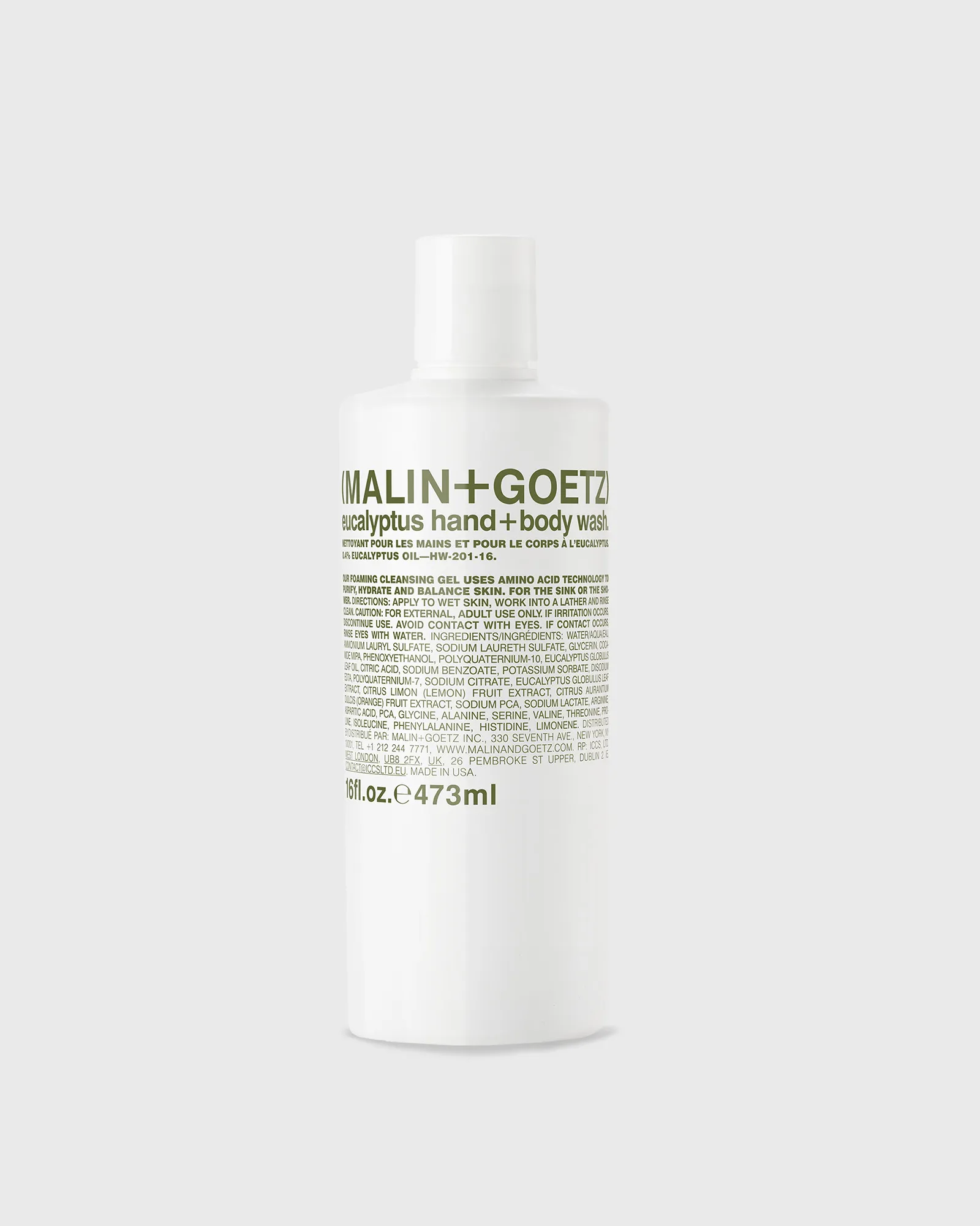 Malin + Goetz Eucalyptus Hand + Body Wash - 473 ml
