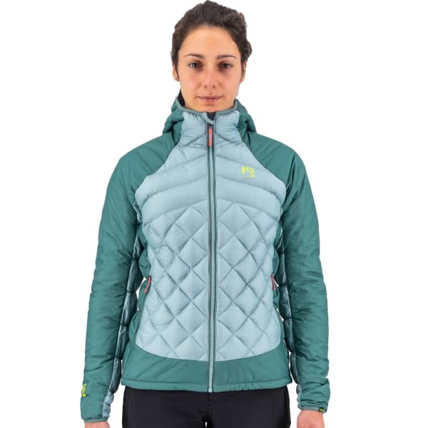 Doudoune ski de randonnée KARPOS LASTEI ACTIVE PLUS W JKT DUSTY BLUE/NORTH ATLANTIC
