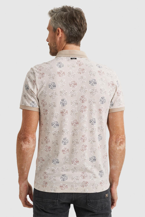 Vanguard beige heren polo