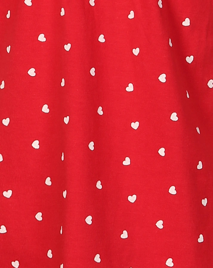 Kleid LIFE IS FLOWERFUL in rot