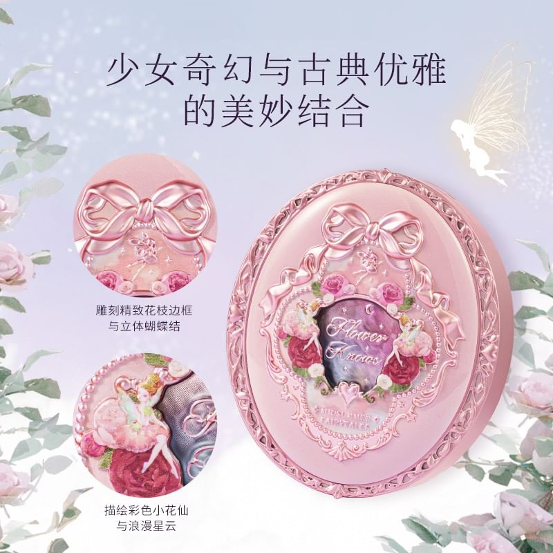 Flower Knows - Midzomer Sprookjes Fluweel Embossed Blush - 02