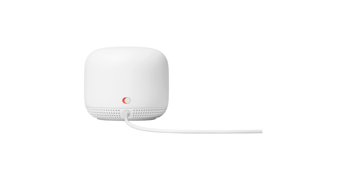 GoogleNest Wifi Router + Point mesh router  (Wit)