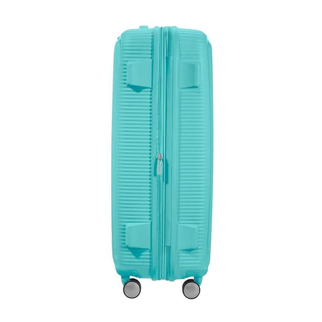 American Tourister Kuffert Soundbox Spinner Expanderbar 77 cm Turkis