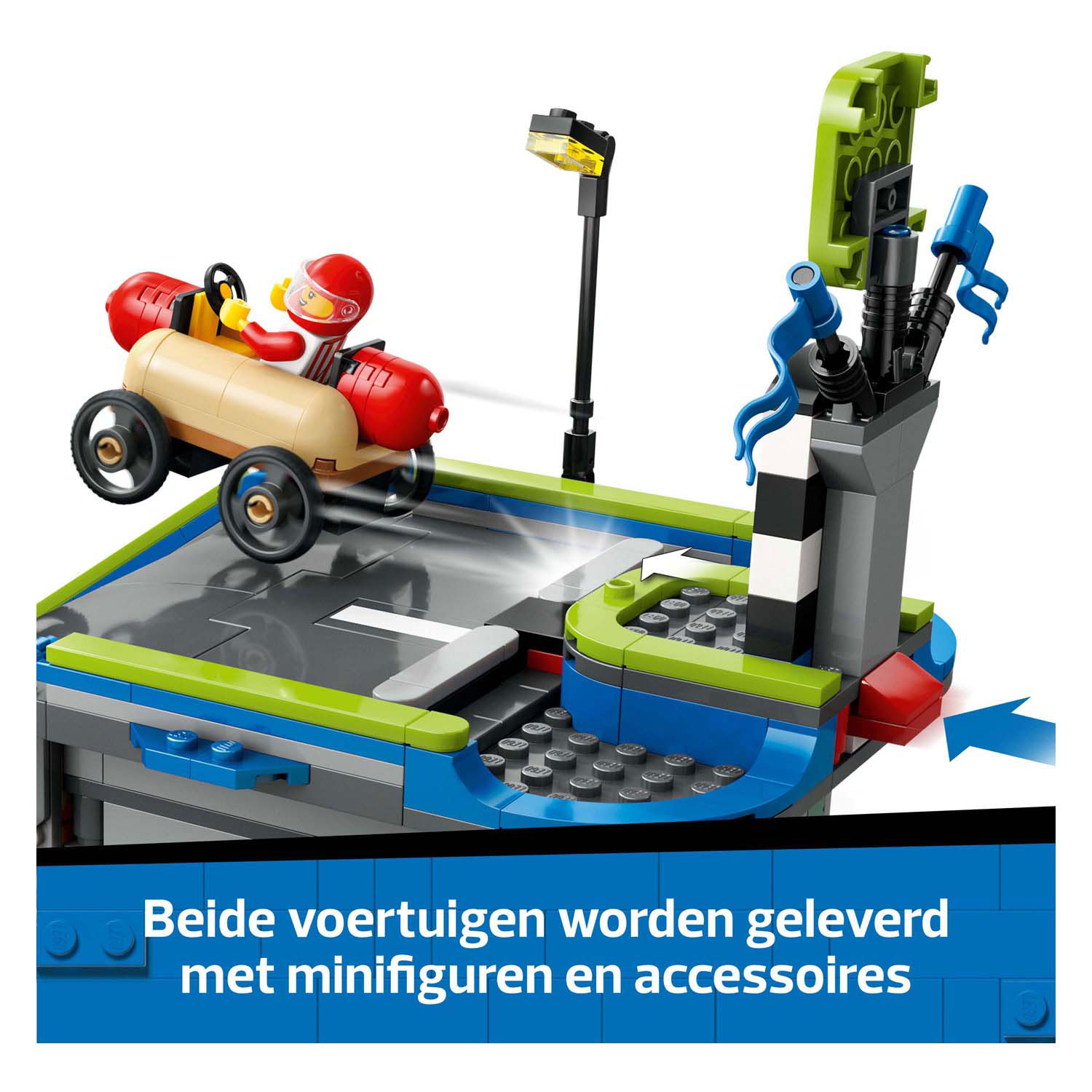 LEGO City 60460 Snelle Schans Voor Raceauto's