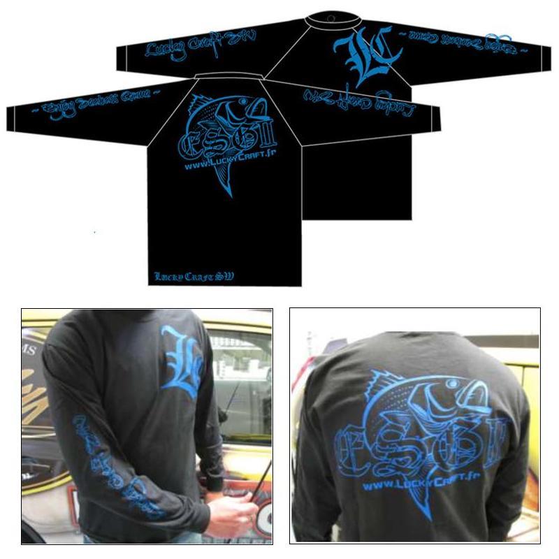 Tee Shirt Manches Longues Homme Lucky Craft Turtle Neck