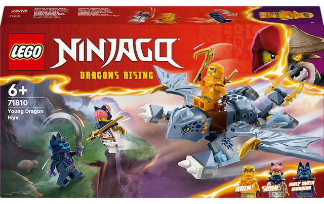 LEGO® Spielbausteine »Ninjago Riyu der Babydrache 71810«