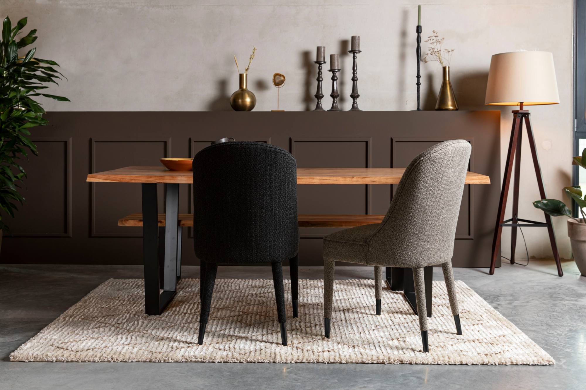Dutchbone eettafel Aka  180x90 cm