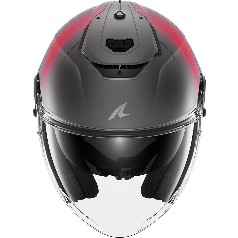 Shark - Casque RS Jet Stride Gris / Rose / Mat