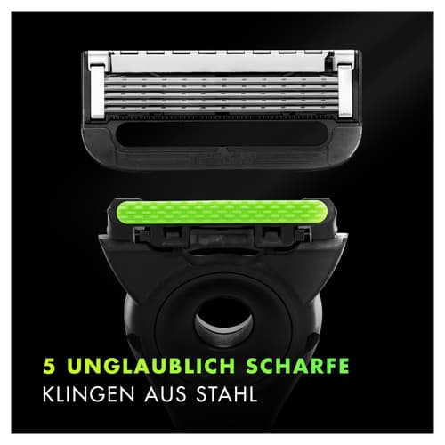 Gillette Labs, Rasierer mit Reinigungs-Element, 1 Handstück 1 Ersatzklinge, TESTSIEGER VON GILLETTE BEI STIFTUNG WARENTEST