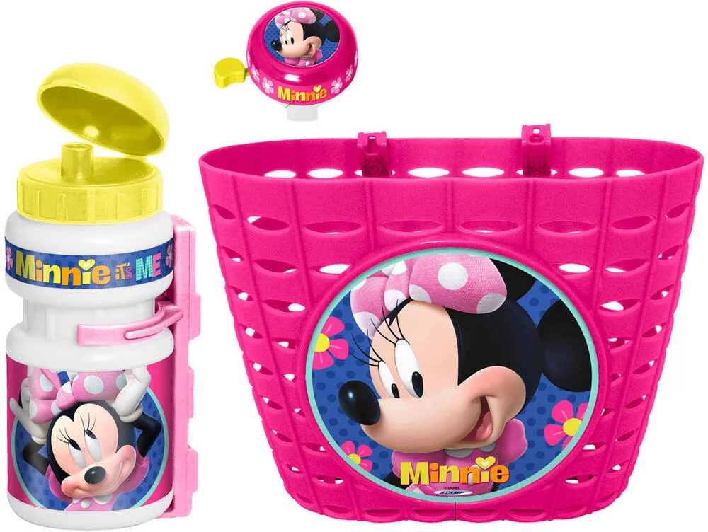 DISNEY MINNIE - PANIER BIDON ET SONNETTE