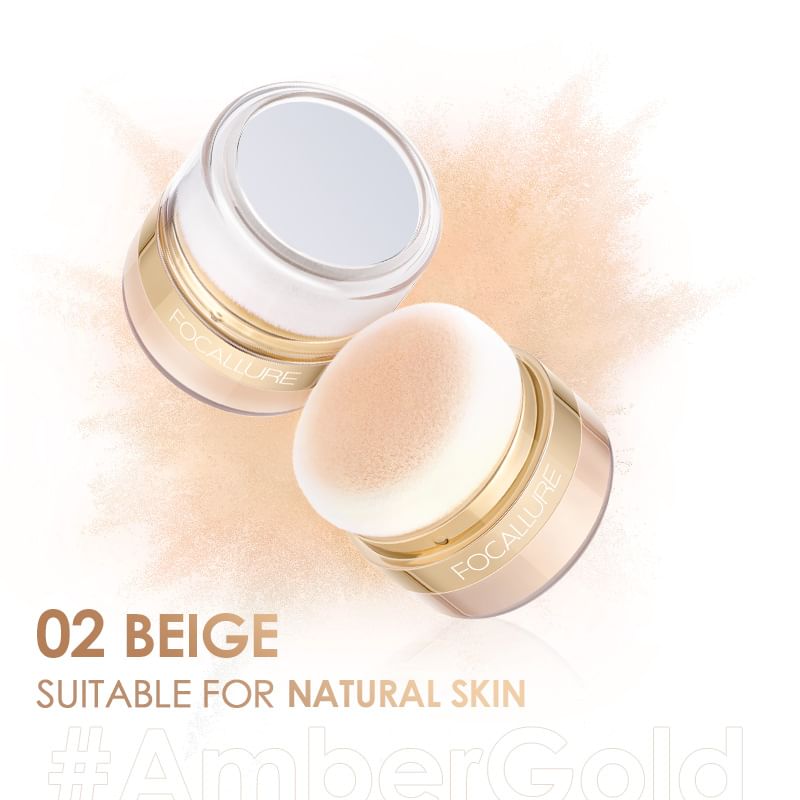 FOCALLURE - Instant Retouch Setting Powder - 2 natuurlijke kleuren