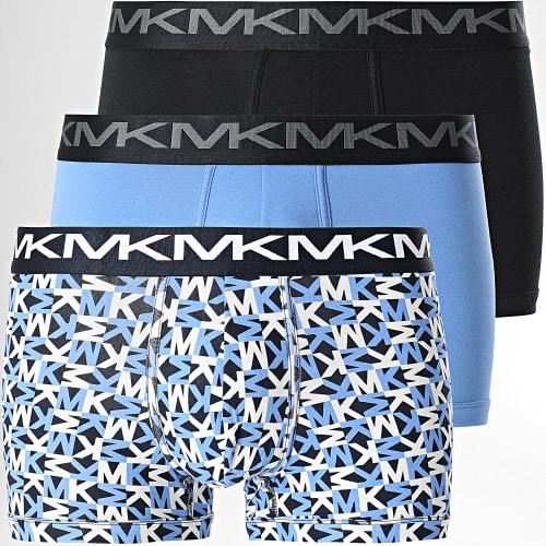 Lot De 3 Boxers 6F31T10033 Noir Bleu Clair