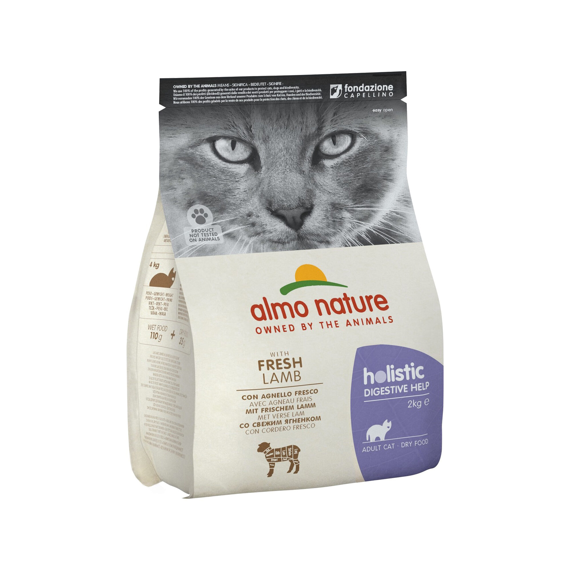 Almo Nature Holistic Adult Kattenvoer - Digestive Help