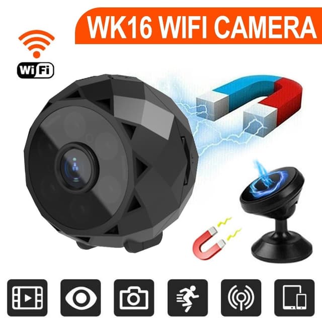 Hjemmeovervågning WiFi-kamera Mobiltelefon Fjernovervågning Night Vision-kamera