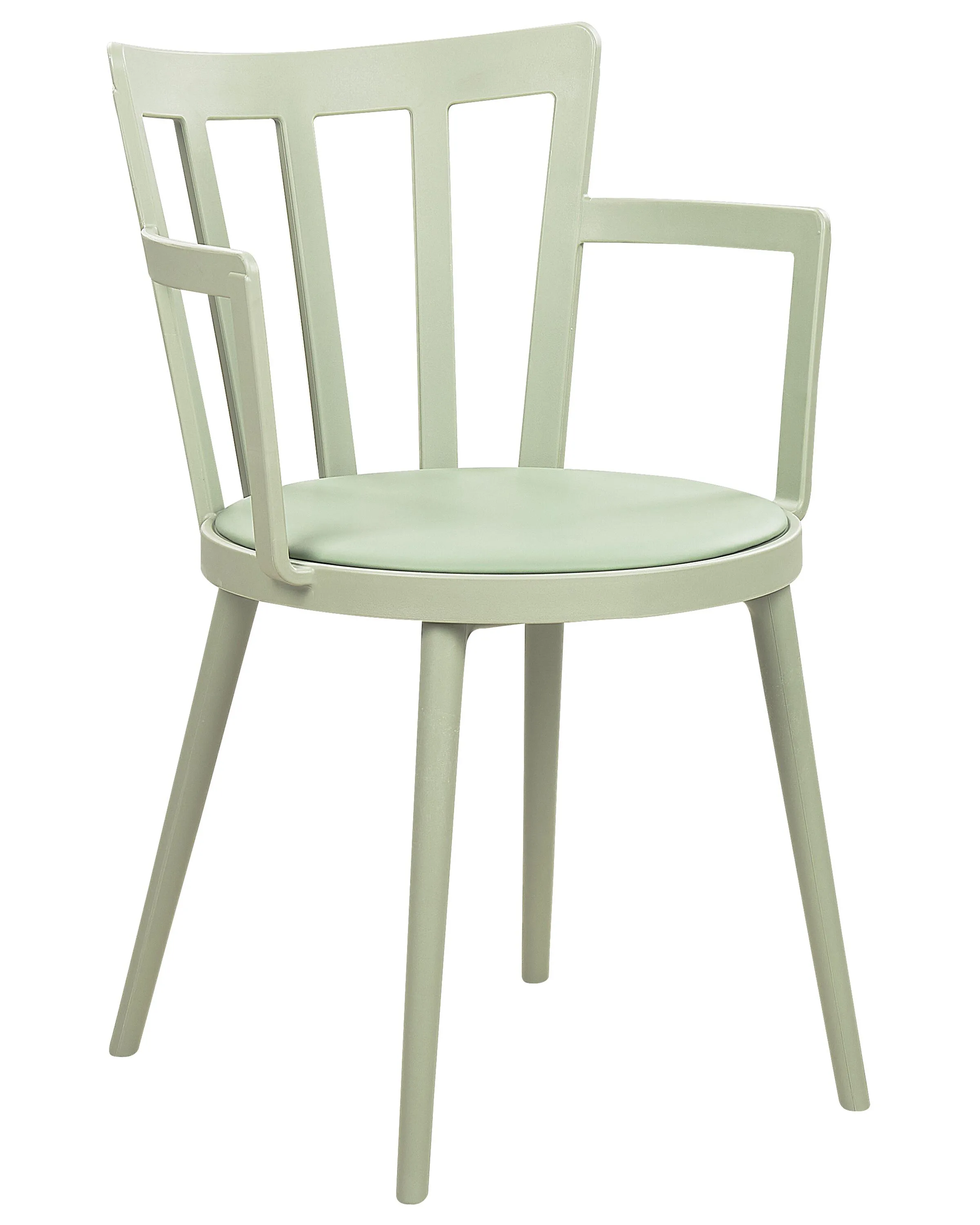 Set van 4 eetkamerstoelen MORILL Lichtgroen