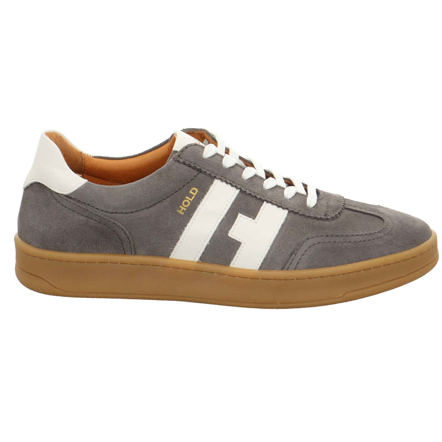 Schnürschuh grau