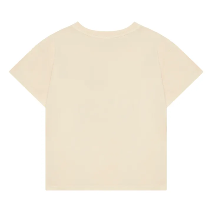Weekend House T-Shirt Long Legs Coton Bio | Crème