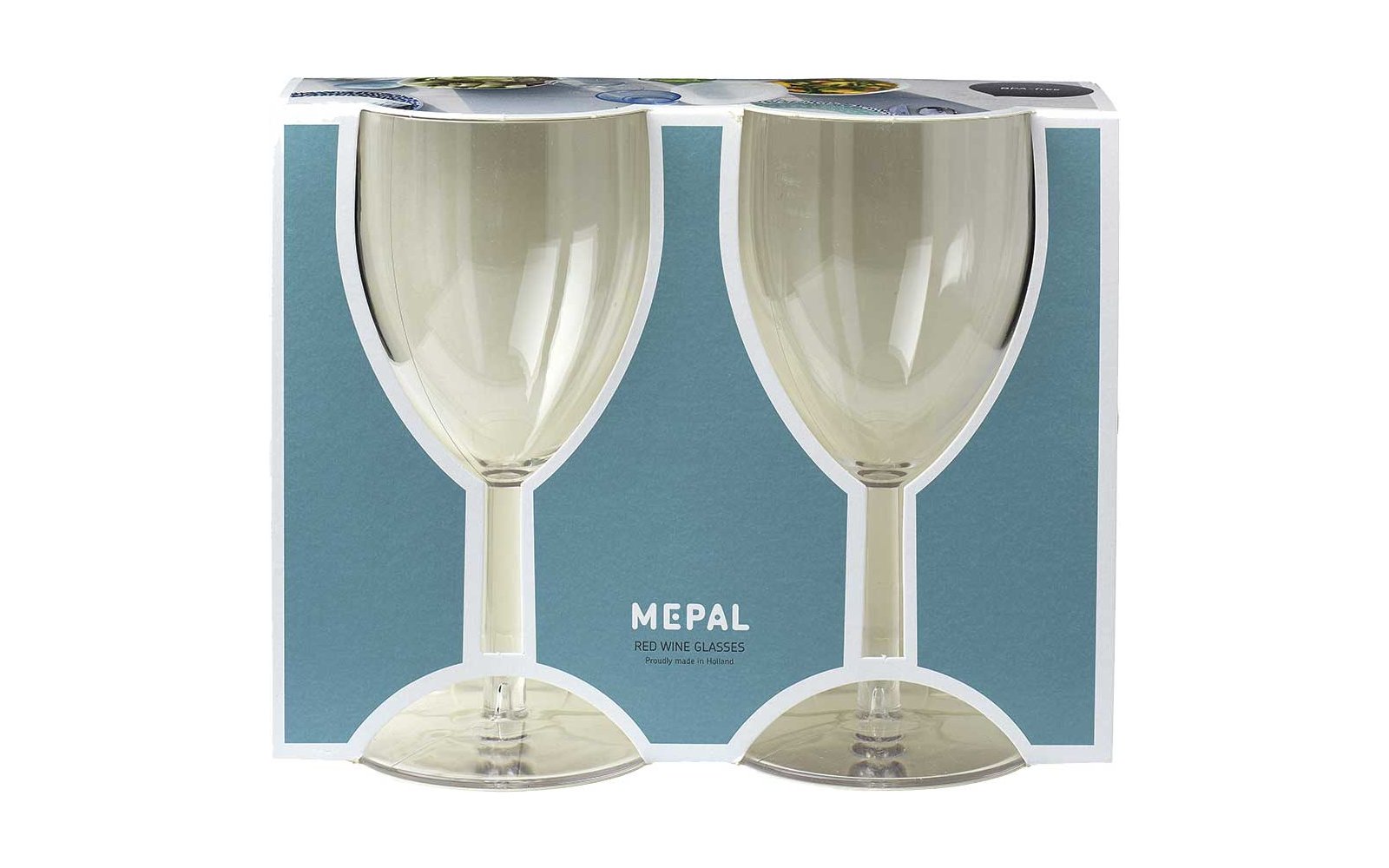 Mepal Kunststoff Weinglas 2er Set 200 ml