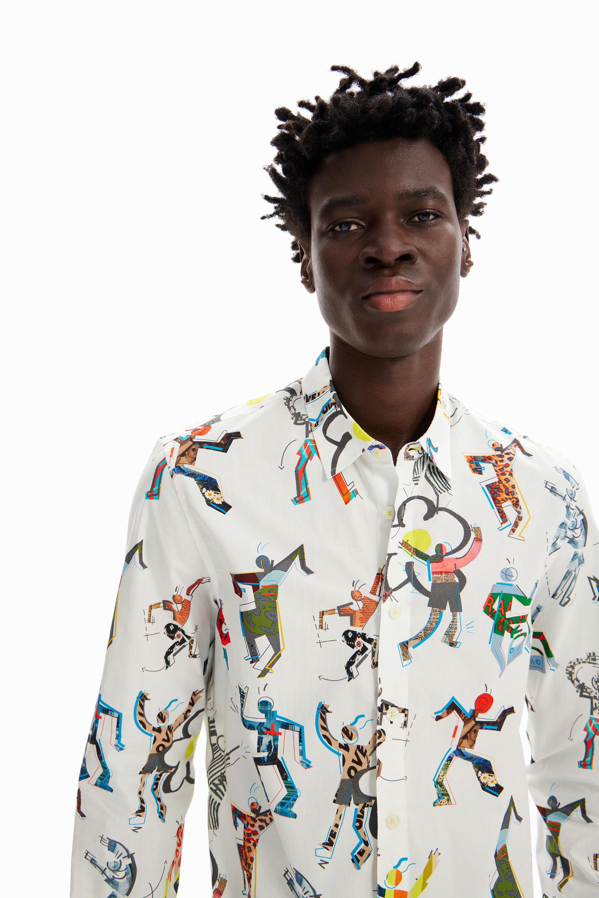 Chemise personnages dansants