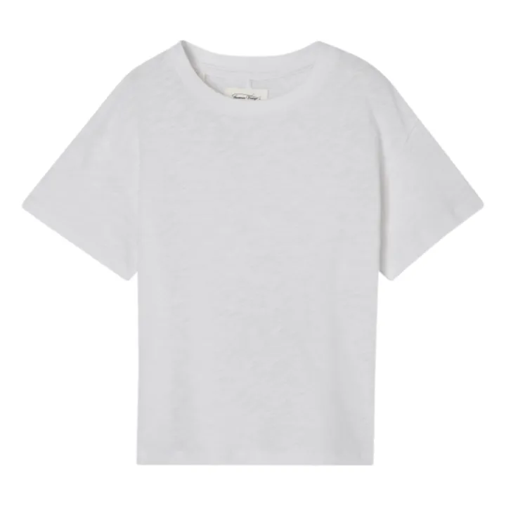American Vintage T-shirt Uni | Blanc