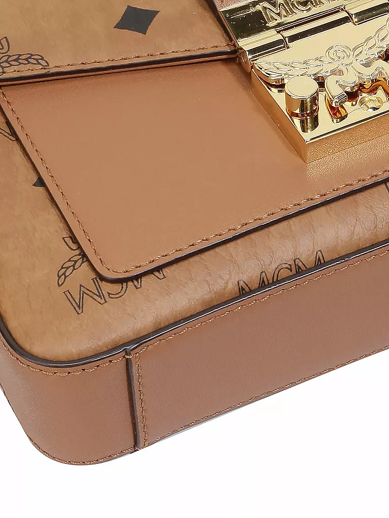 MCM Tasche - Minibag Millie Visetos S braun