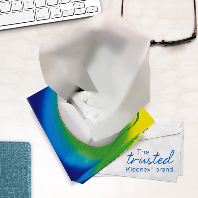 Mouchoirs triple épaisseur Kleenex - Boîte 56 feuilles