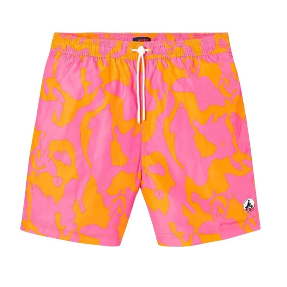 Jott Short de Bain Orange/Rose Homme Jott Biarritz 4572