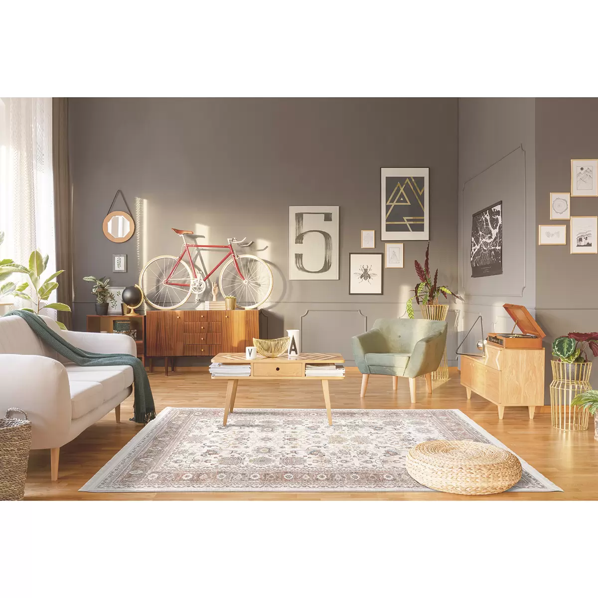 Orientteppich Majestic Vintage Beige