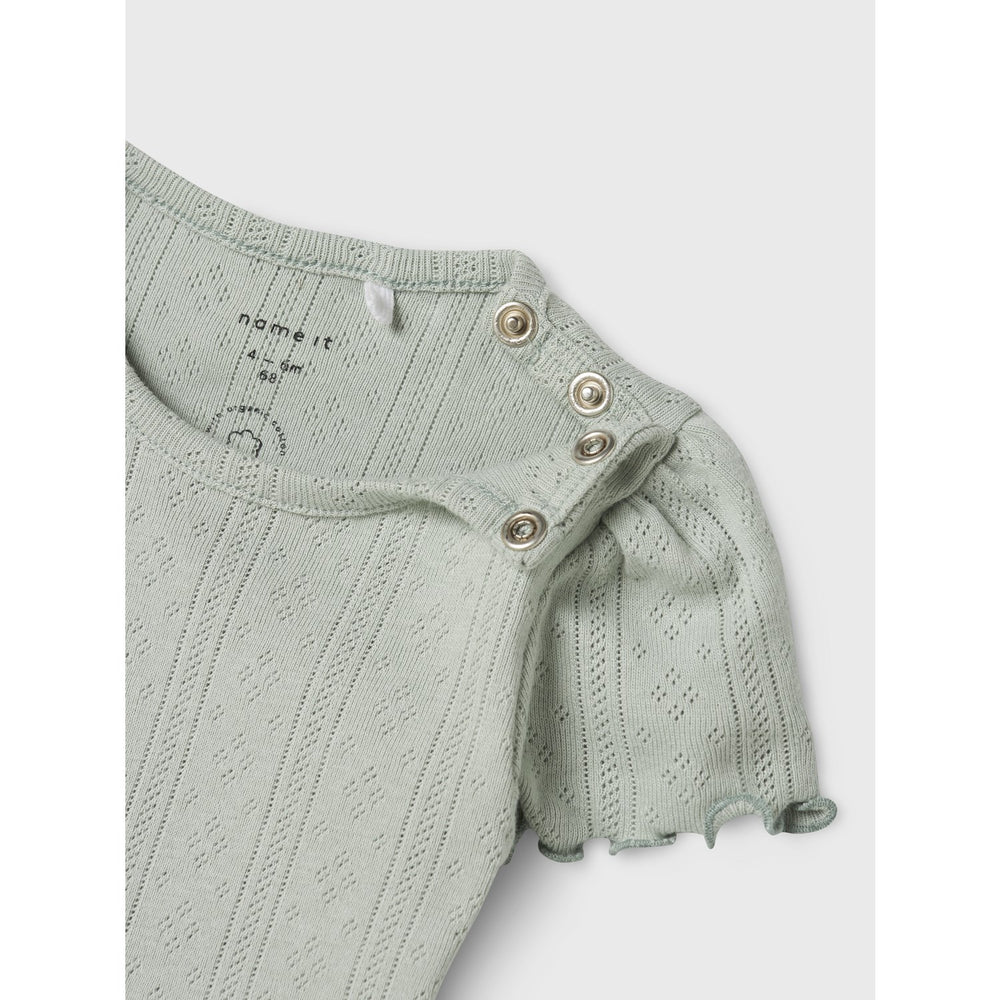 Køb Name It Aqua Gray Jsilke Body