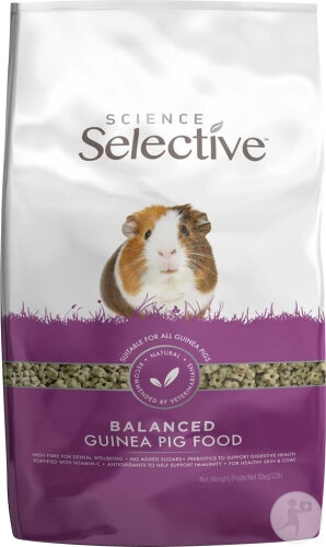 Selective Selective Aliment Cochon D'Inde Granulés Sac 1,5kg