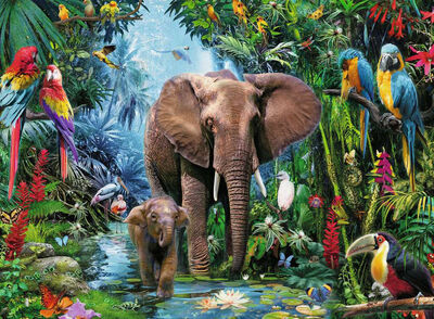 Ravensburger Safari Animals Puslespill