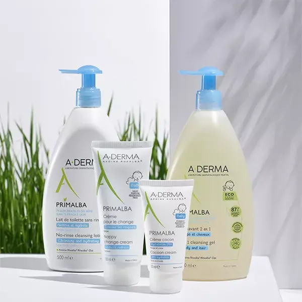 Leite de limpeza para bebês A-Derma Primalba 500ml