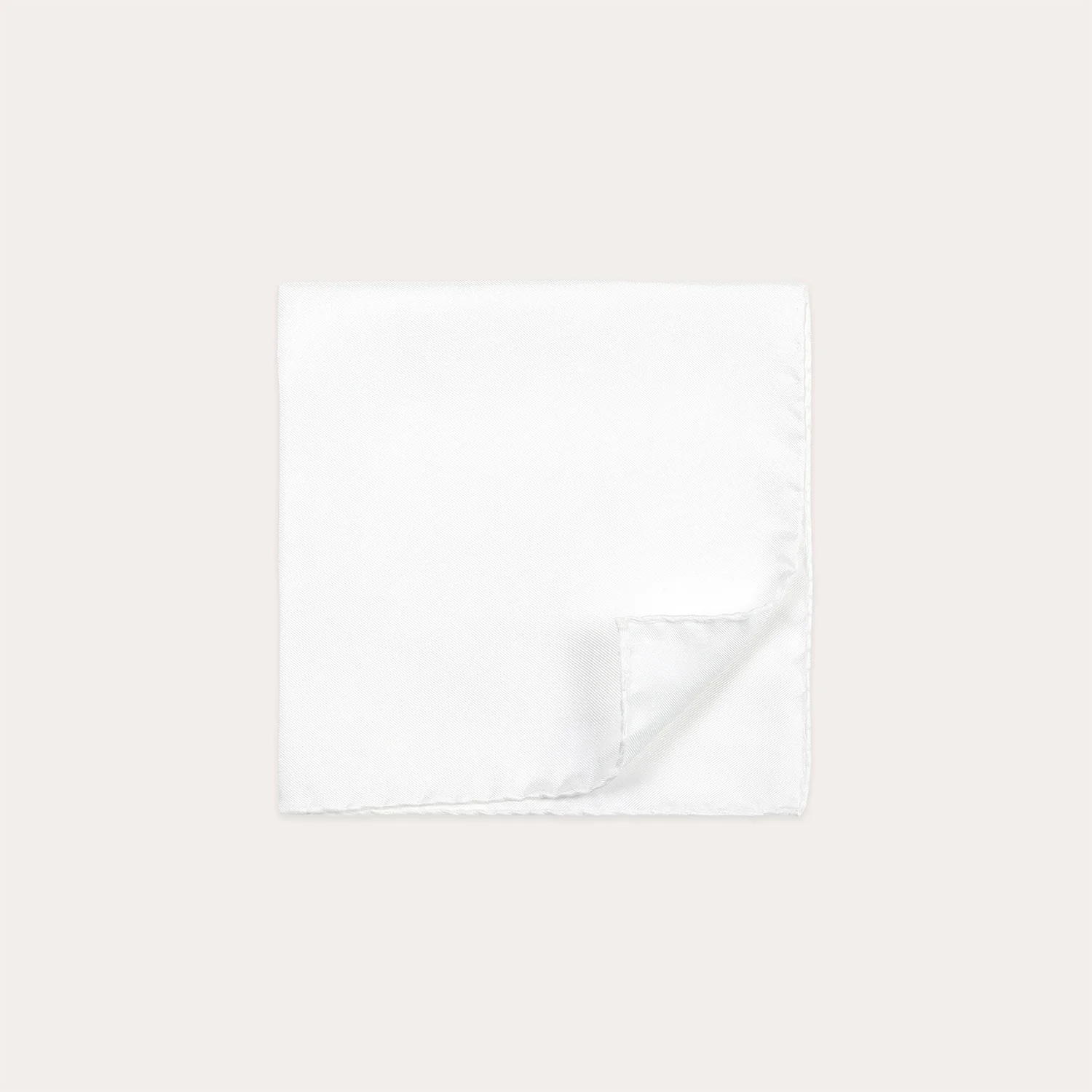 Ecru silk clutch