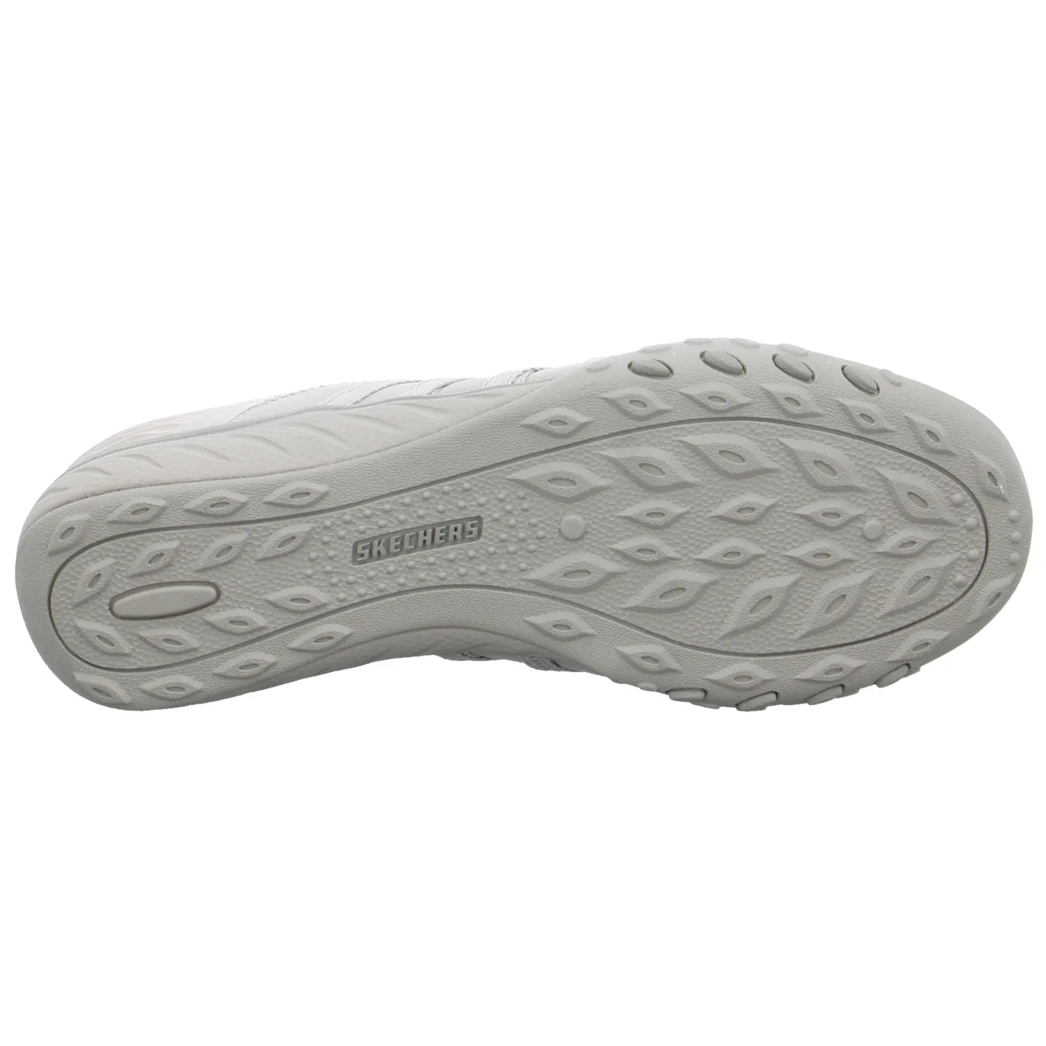 SKECHERS Sneaker Taupe Textil