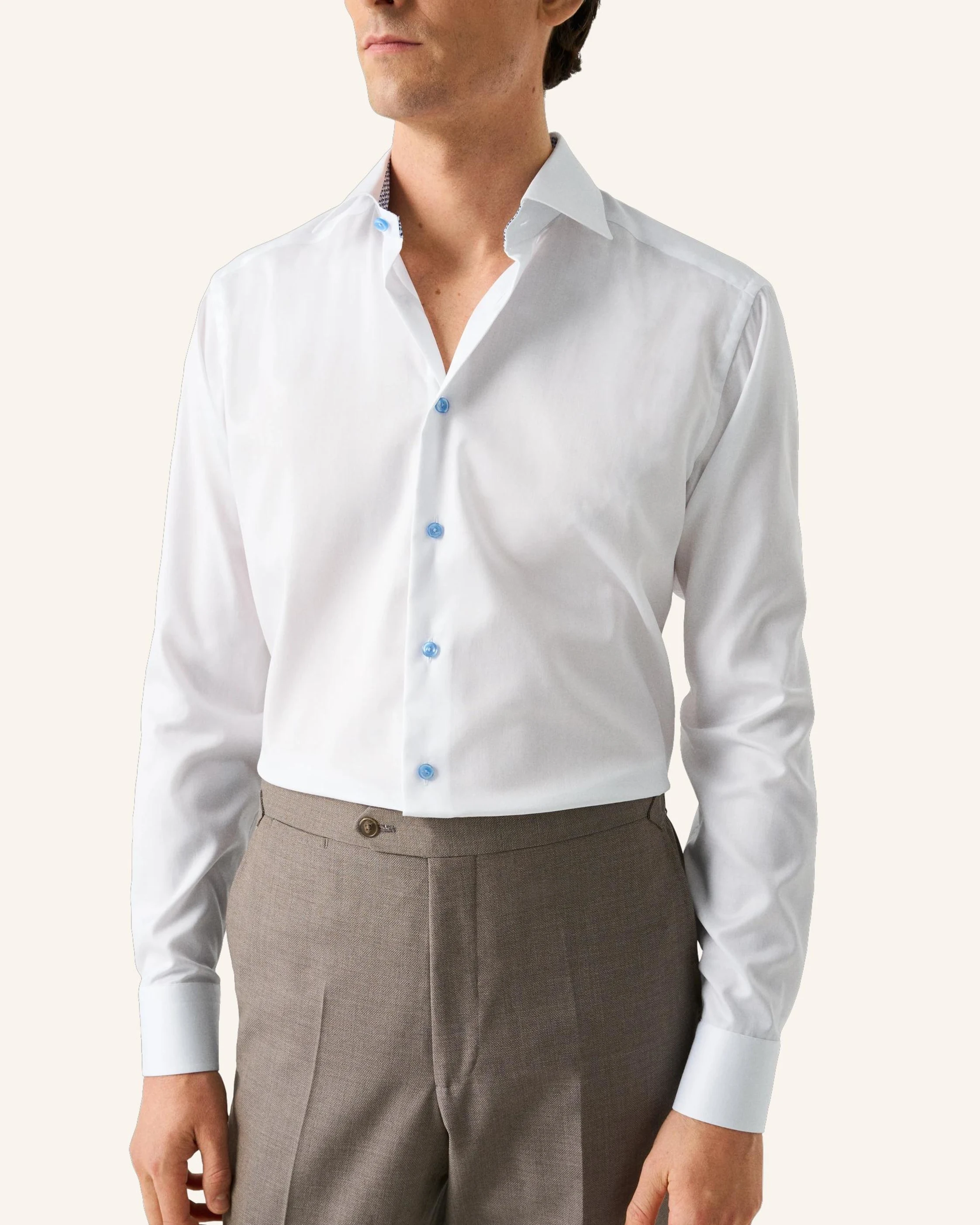 ETON Hemd Signature Twill Mit Kontraststoff Kragen Contemporary Fit